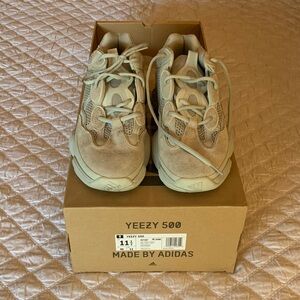 Adidas Yeezy 500 mens Sneakers - SALT size 11.5.